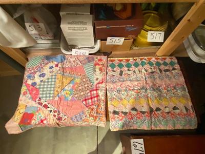 VERY VINTAGE DOLLS, CLOTHES AND QUILTS