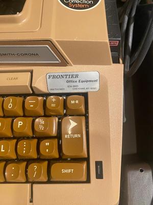 SMITH-CORONA TYPE WRITER