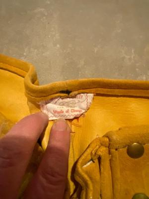 VINTAGE LEATHER PANTS, LETTER SWEATER AND OTHER VINTAGE CLOTHING