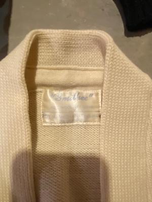 VINTAGE LEATHER PANTS, LETTER SWEATER AND OTHER VINTAGE CLOTHING