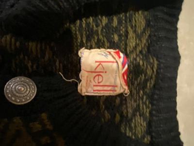 VINTAGE LEATHER PANTS, LETTER SWEATER AND OTHER VINTAGE CLOTHING