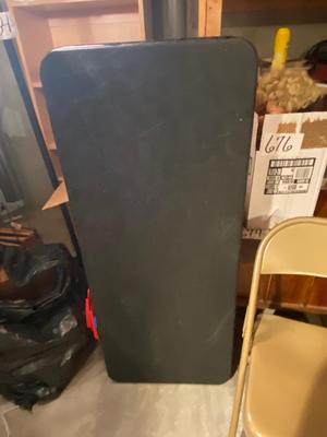 FOLDING TABLE AND CHAIRS