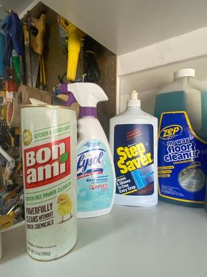HOUSEHOLD CLEANING SUPPLIES