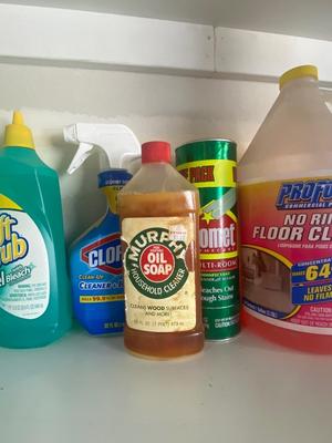 MORE HOUSEHOLD CLEANERS