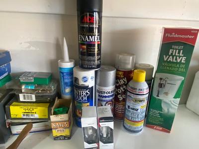 GARAGE AND HOUSEHOLD SUPPLIES