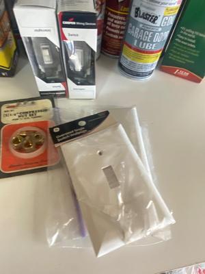 GARAGE AND HOUSEHOLD SUPPLIES