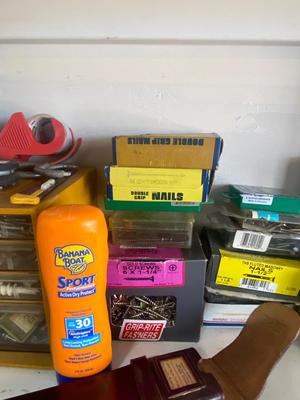 GARAGE AND HOUSEHOLD SUPPLIES