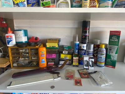 GARAGE AND HOUSEHOLD SUPPLIES
