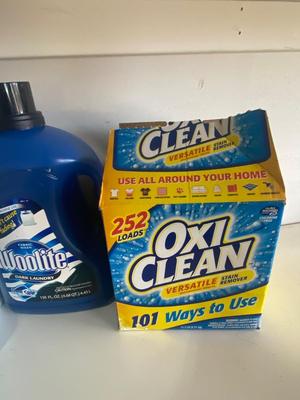 409, OCY CLEAN DETERGENT, DARK AND WHITE WOOLITE AND MORE