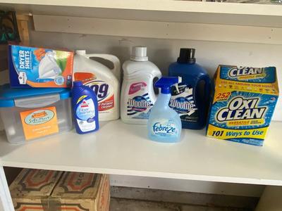 409, OCY CLEAN DETERGENT, DARK AND WHITE WOOLITE AND MORE