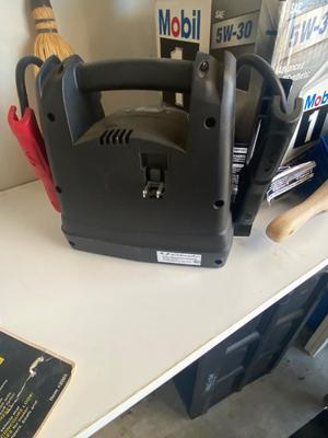 NEW CASE OF MOBIL 1 5W-30 OIL, CAR JUMP STARTER AND MORE