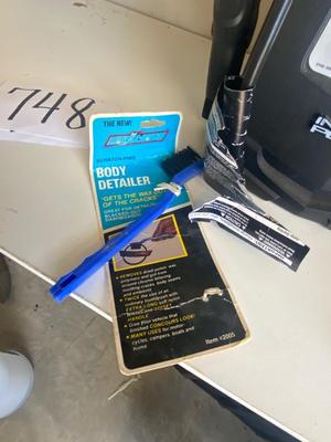NEW CASE OF MOBIL 1 5W-30 OIL, CAR JUMP STARTER AND MORE