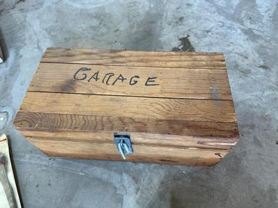 HAND TOOLS, GREASE GUN, SMALL BENCH VISE AND MORE