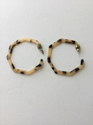 Animal print fashion earrings