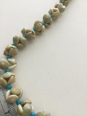 Beautiful shell statement necklace