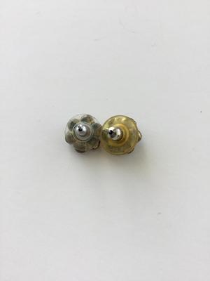 Beautiful gold tone stud fashion earrings