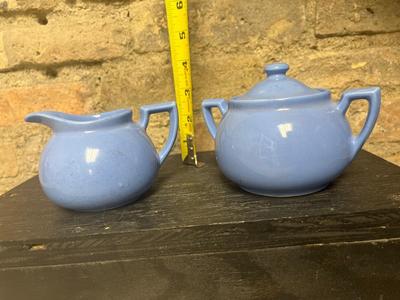 Blue Lipton’s Tea Set