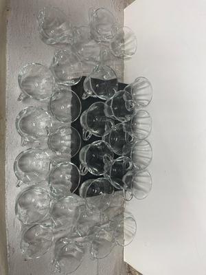 31 Crystal Punch Cups