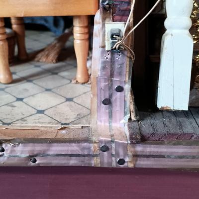 LOT 4: Large Victorian Dollhouse with Accessories