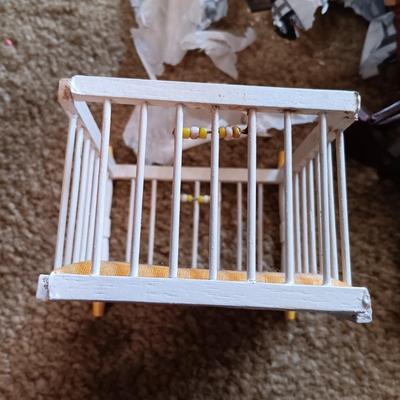 LOT 5: Large Collection of Vintage Dollhouse Furniture & Accessories (Some Broken Vintage Pieces Included)