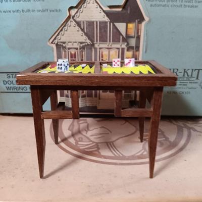 LOT 5: Large Collection of Vintage Dollhouse Furniture & Accessories (Some Broken Vintage Pieces Included)