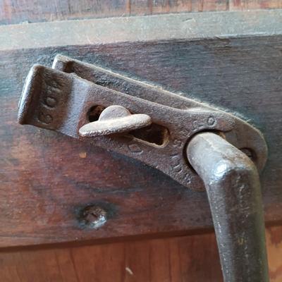 LOT 6: Antique Wooden Butter Churner