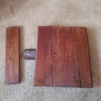 LOT 6: Antique Wooden Butter Churner