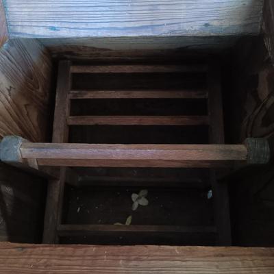 LOT 6: Antique Wooden Butter Churner