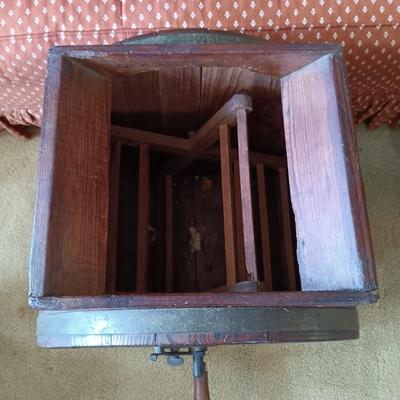 LOT 6: Antique Wooden Butter Churner