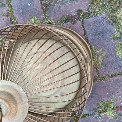 LOT 7: Vintage 5ft Metal Wire Bird Cage