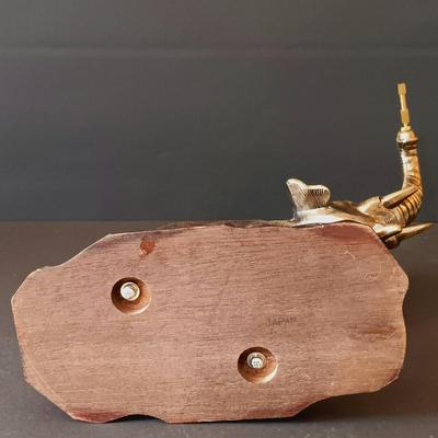 LOT 10: Fuji Elephant 8-Day Mystery Swinging Clock