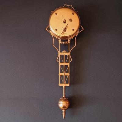 LOT 10: Fuji Elephant 8-Day Mystery Swinging Clock