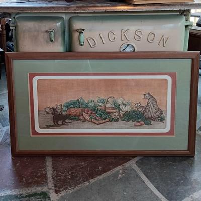 LOT 12: Signed and Numbered Dolores Trenner 'Curiosity' Etching Print