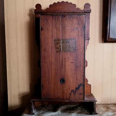 LOT 13: William L. Gilbert Clock Co. 'Calpe' Gingerbread Clock