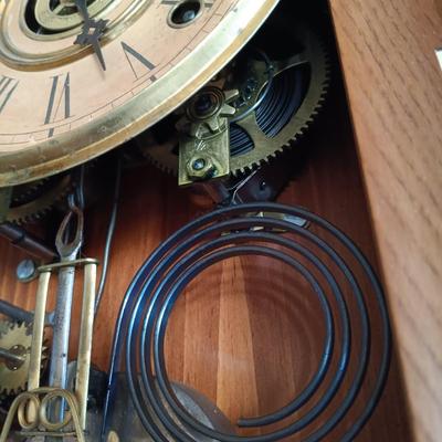 LOT 13: William L. Gilbert Clock Co. 'Calpe' Gingerbread Clock