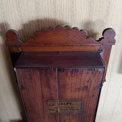 LOT 13: William L. Gilbert Clock Co. 'Calpe' Gingerbread Clock