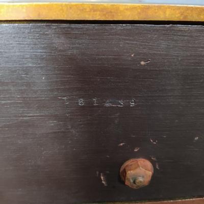 LOT 15: Samuel Kirk & Son Inc. Brass Chelsea Ship's Bell Tambour Mantel Clock