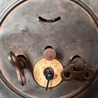 LOT 16: Wurttemberg Mantel Alarm Clock