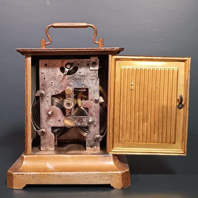 LOT 24: Junghans Antique German Carriage Clock
