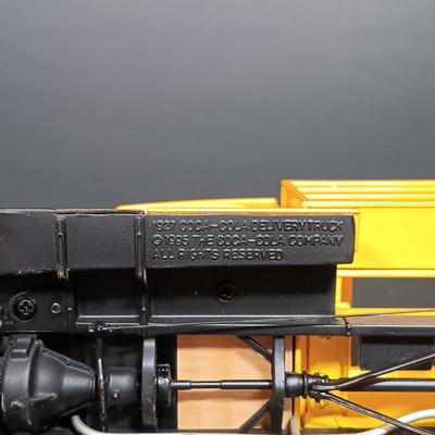 LOT 25: Danbury Mint Coca-Cola 1927 and 1966 Die-Cast Delivery Trucks