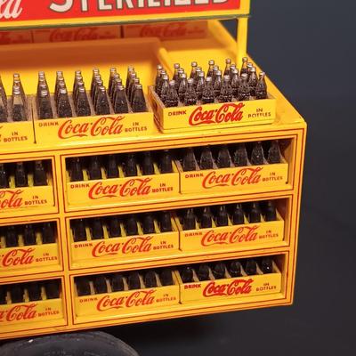 LOT 25: Danbury Mint Coca-Cola 1927 and 1966 Die-Cast Delivery Trucks