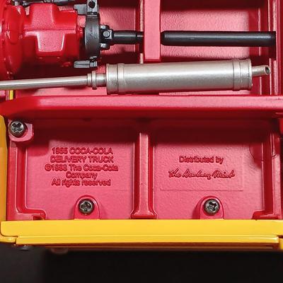 LOT 25: Danbury Mint Coca-Cola 1927 and 1966 Die-Cast Delivery Trucks