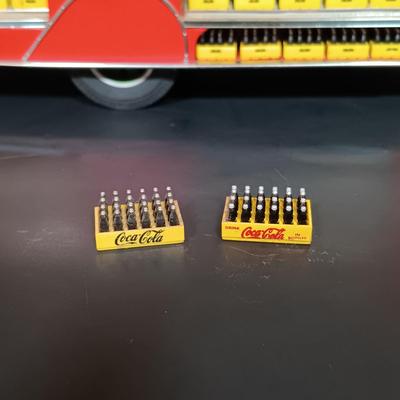 LOT 27: Danbury Mint Coca-Cola 1928 and 1938 Delivery Trucks