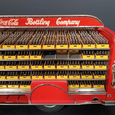 LOT 27: Danbury Mint Coca-Cola 1928 and 1938 Delivery Trucks