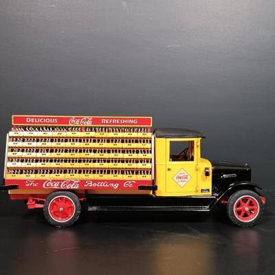 LOT 27: Danbury Mint Coca-Cola 1928 and 1938 Delivery Trucks