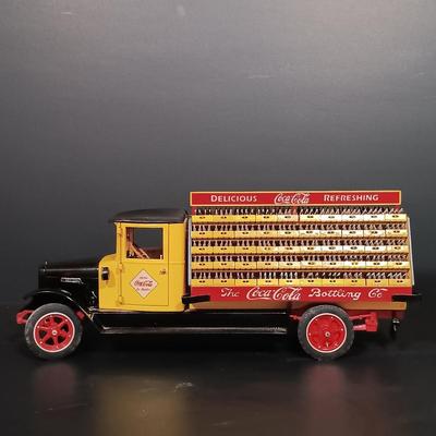 LOT 27: Danbury Mint Coca-Cola 1928 and 1938 Delivery Trucks