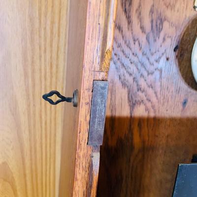 LOT 34: Antique Seth Thomas Time Recorder Clock -Time Card Machine