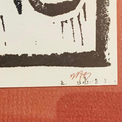 LOT 36: Set of Three Mary Azarian Hill Farm Alphabet Wall Art C, D and E