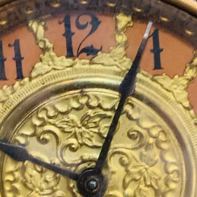 LOT 39: Vintage Possibly Handcrafted Early Twenth Century TIme Piece which Has a Gilbert Wind-up Alam Clock with Battery Operated Light