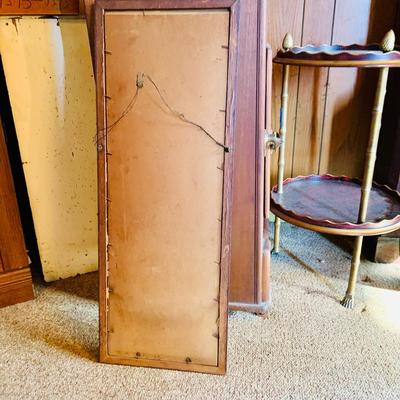 LOT 46: Antique Framed WWI Posters - 'Liberty Girl" and 1918 E.G Renesch "Over The Top"